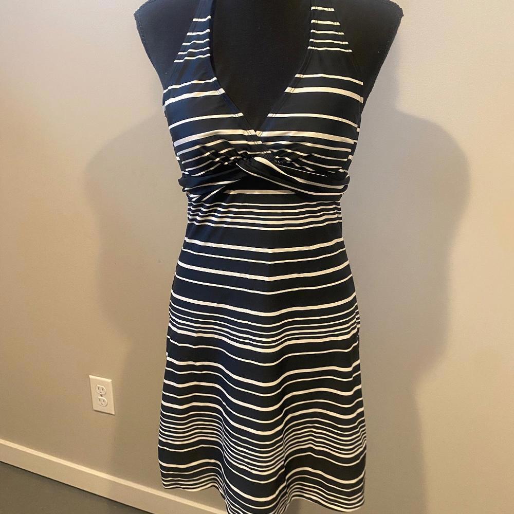 Athleta Tara Halter Swim/ Sun Dress 34 B/C